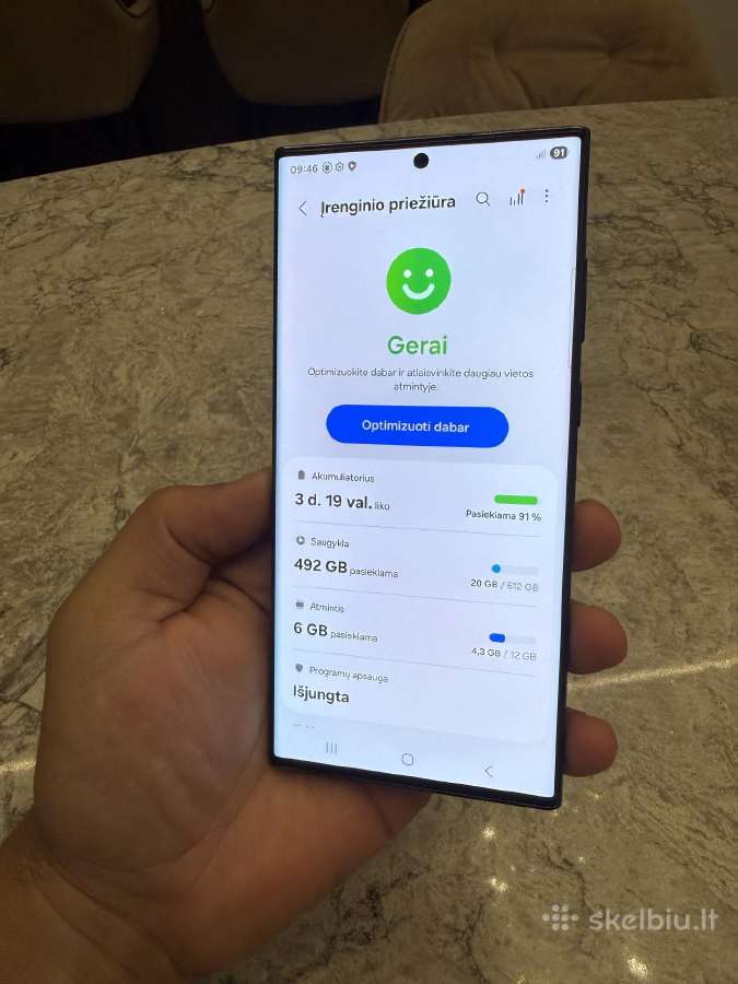 Samsung s22 ultra, 12/512gb - nuotraukos Nr. 4