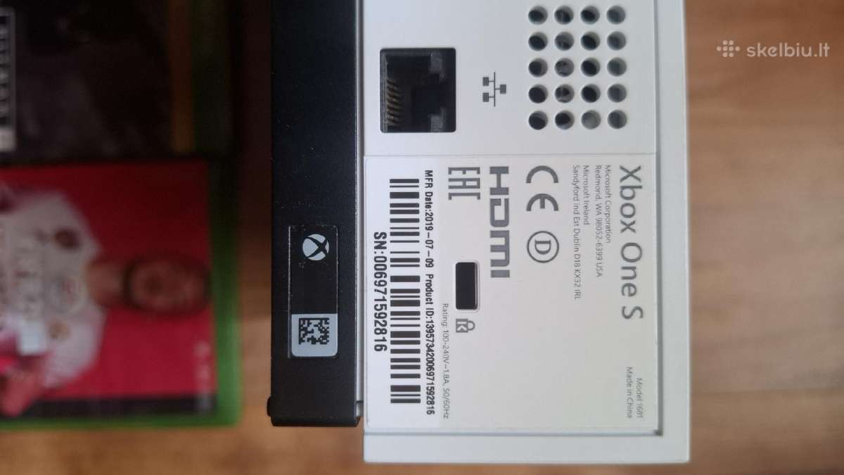Xbox One S 1tb - nuotraukos Nr. 2