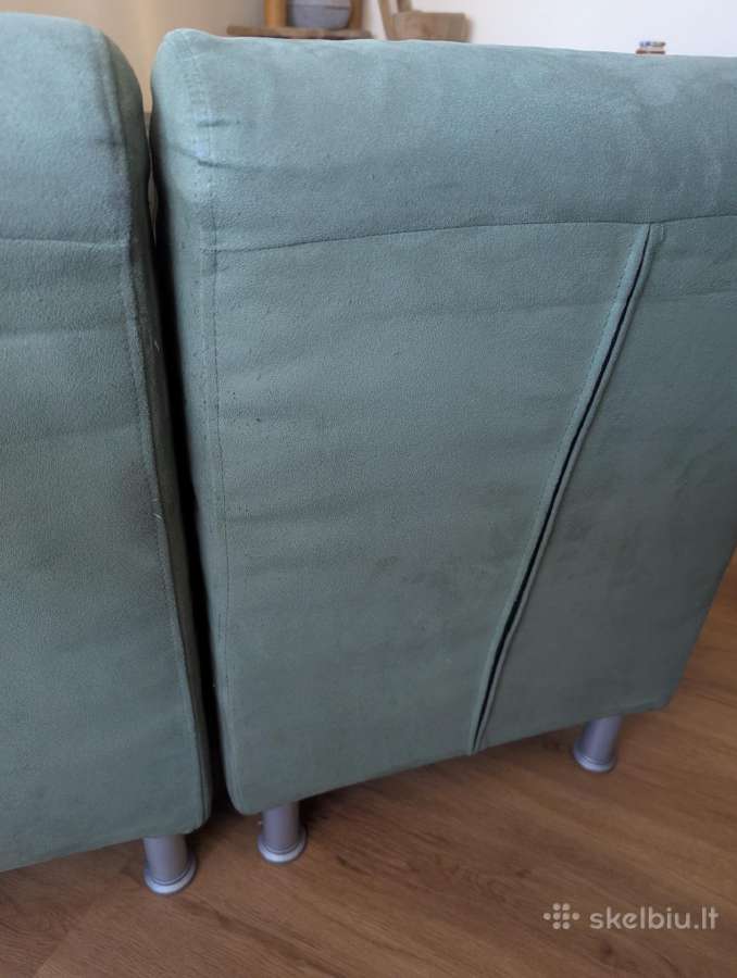 L formos sofa ir 2 foteliai - nuotraukos Nr. 5