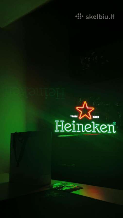 Heineken neonine iškaba - nuotraukos Nr. 4