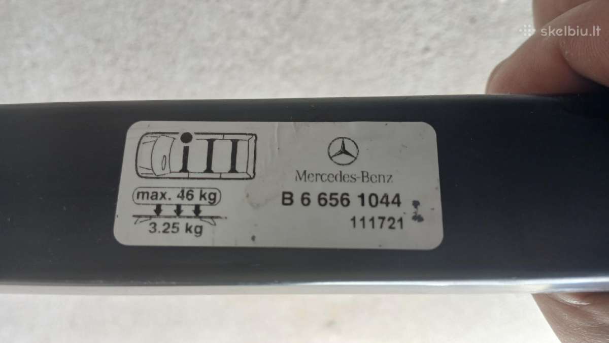 Mercedes benz Vito Viano stogo skersiniai - nuotraukos Nr. 4