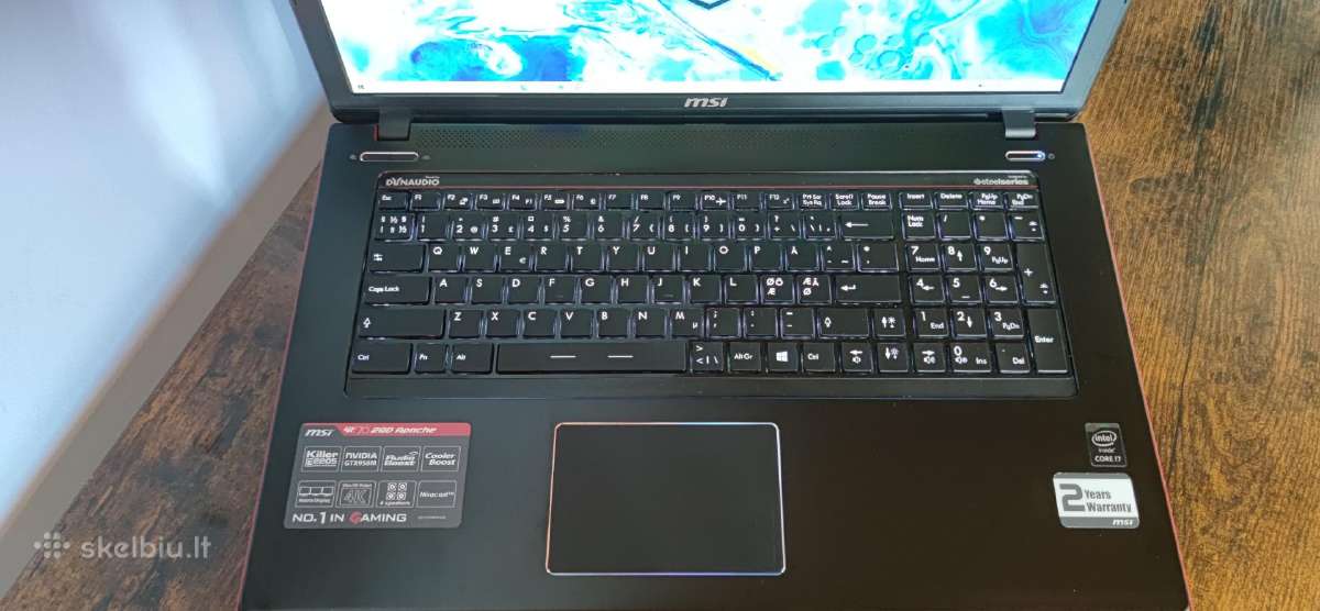 Msi Ge70 Apache - nuotraukos Nr. 4