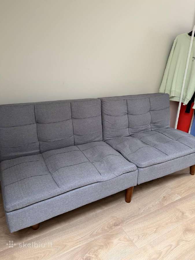 Pilka sofa - atiduodu nemokamai - nuotraukos Nr. 3