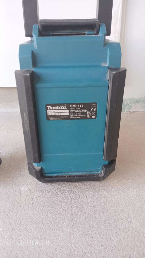 Makita Dmr115 radija su Bluetooth, Aux, Usb, Dab - nuotraukos Nr. 4