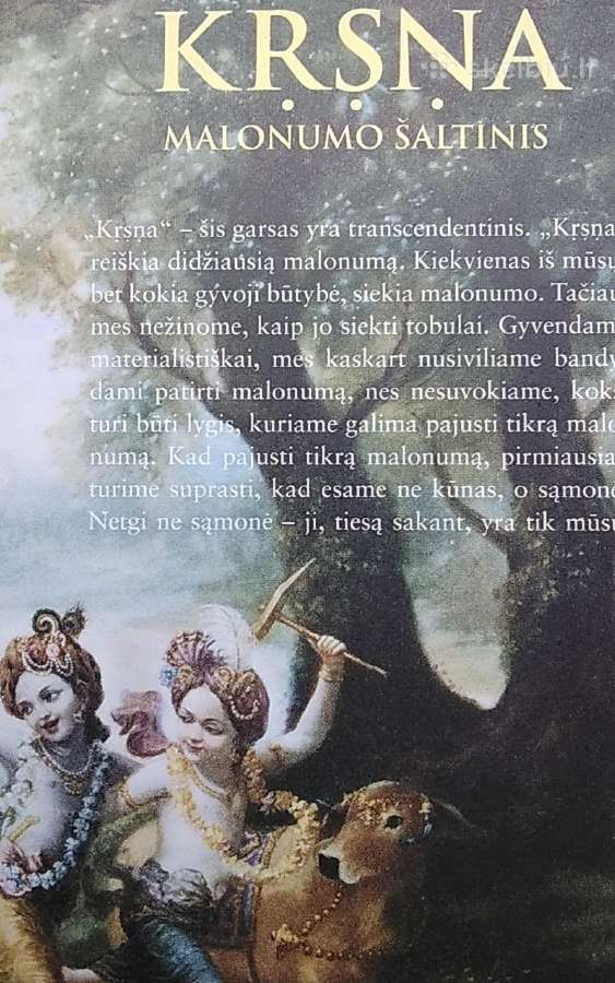 Krišna. Malonumo šaltinis. - nuotraukos Nr. 3