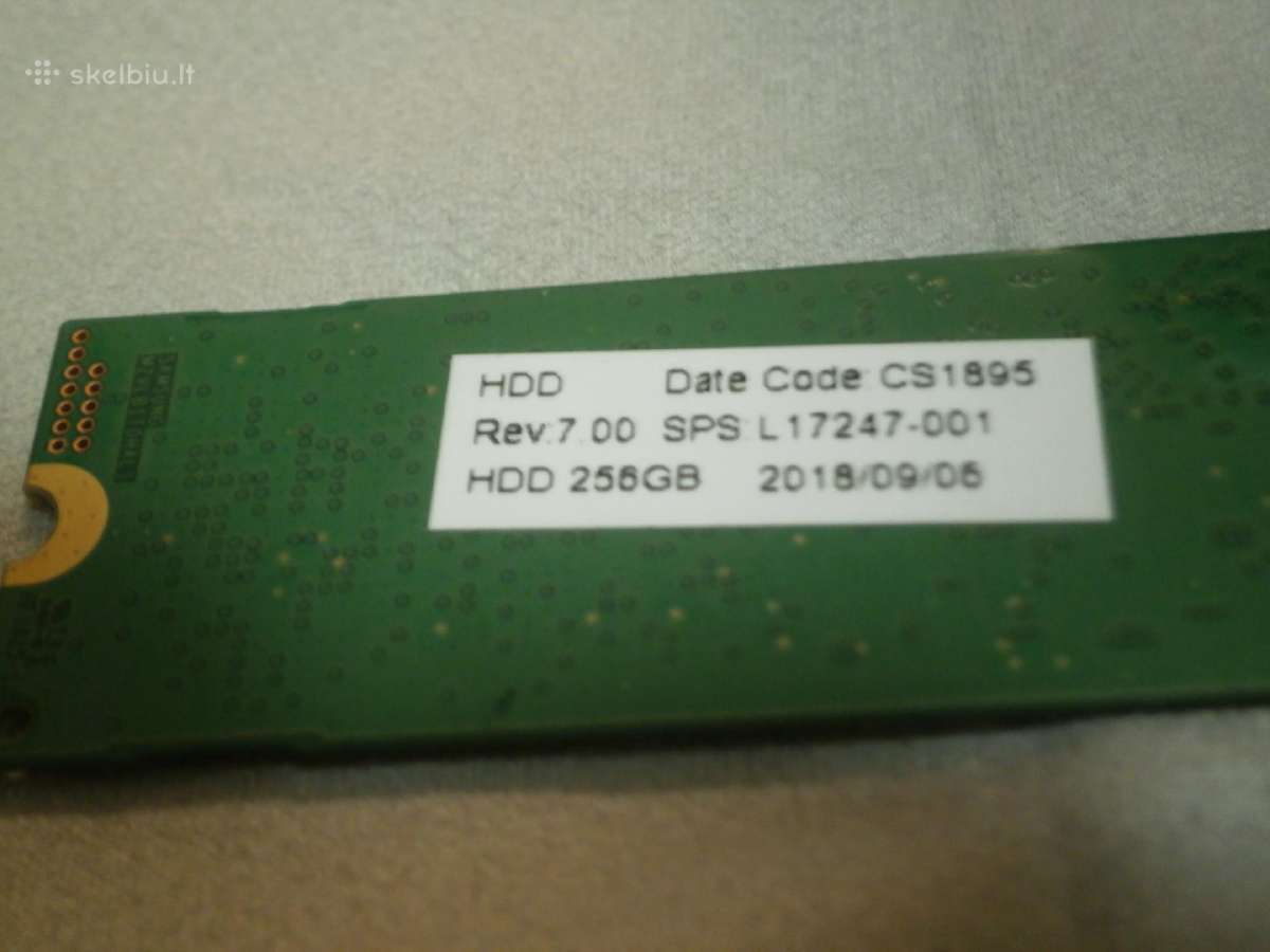 SSD 256 GB, jungtis m.2, laptopui - nuotraukos Nr. 3