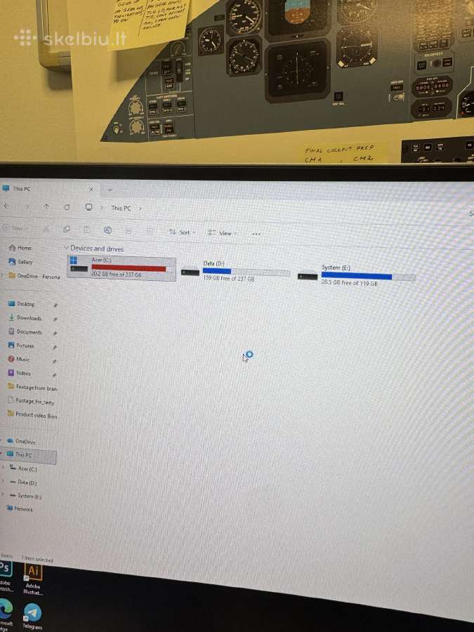 Acer Aspire Tc-895 Gtx 1660 Super Gpu - nuotraukos Nr. 9