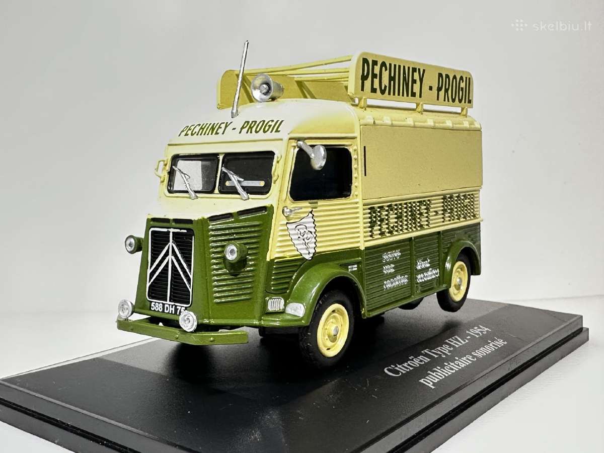 Citroen Hz Publicitaire Sonorise 1954 1:43 - nuotraukos Nr. 3