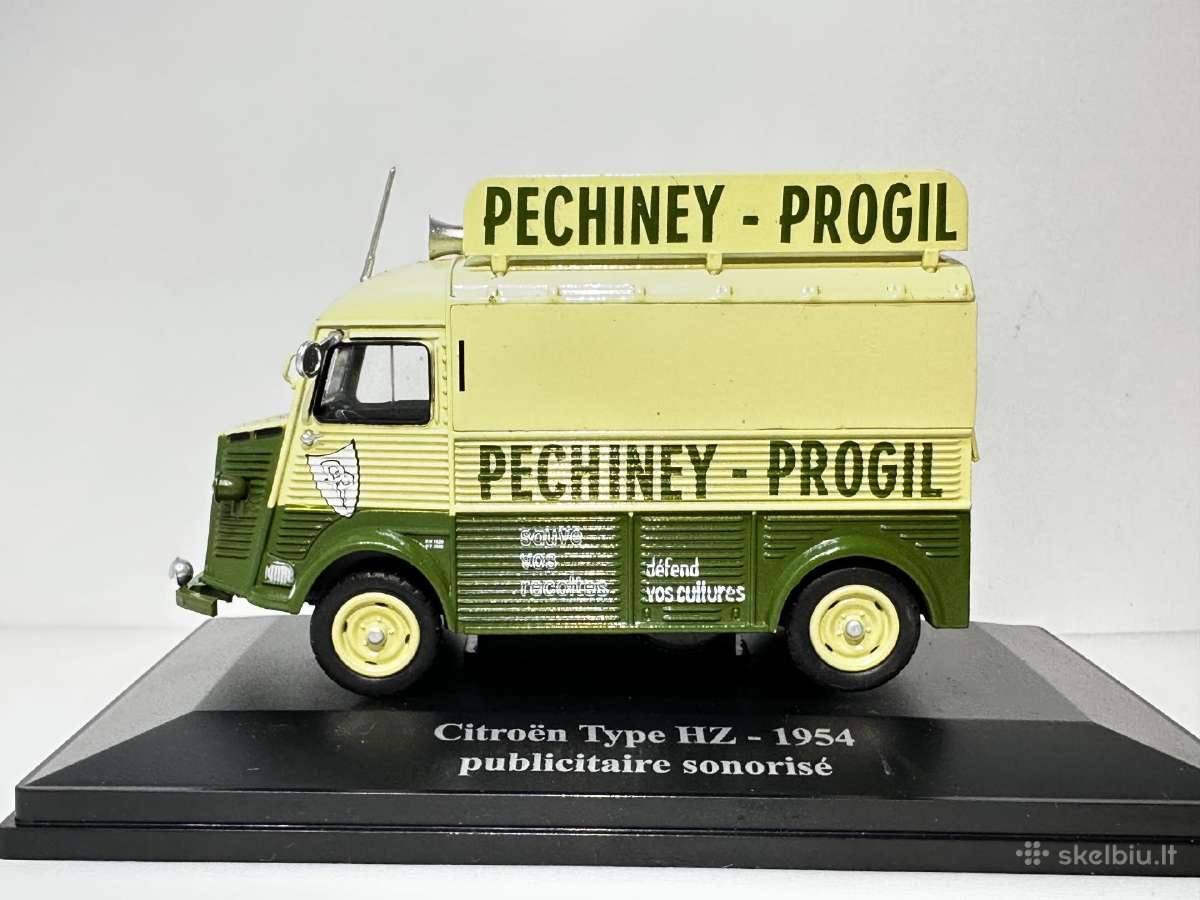 Citroen Hz Publicitaire Sonorise 1954 1:43 - nuotraukos Nr. 4