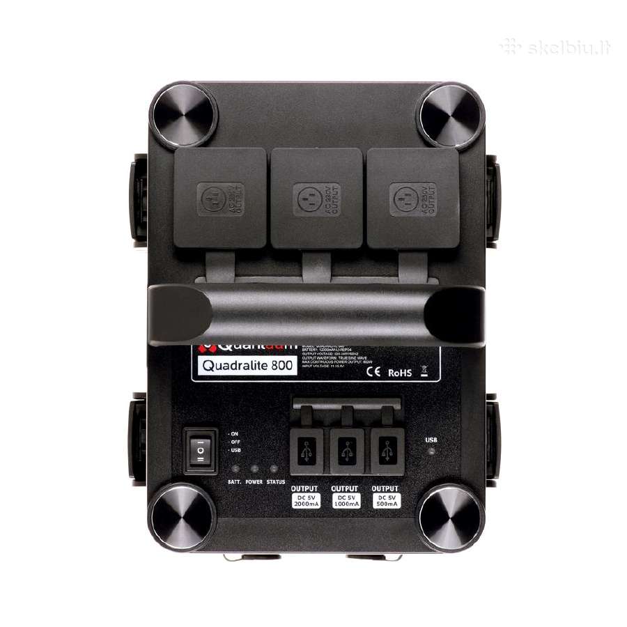 Quadralite 800 Powerpack + baterija BP-800 - nuotraukos Nr. 6