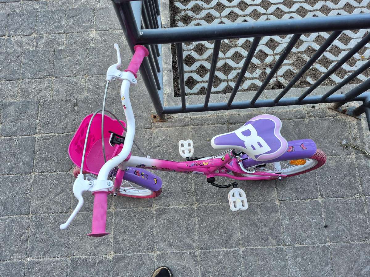 Vaikiškas dviratis Bimbo Bike 16'' mergaitėms - nuotraukos Nr. 3