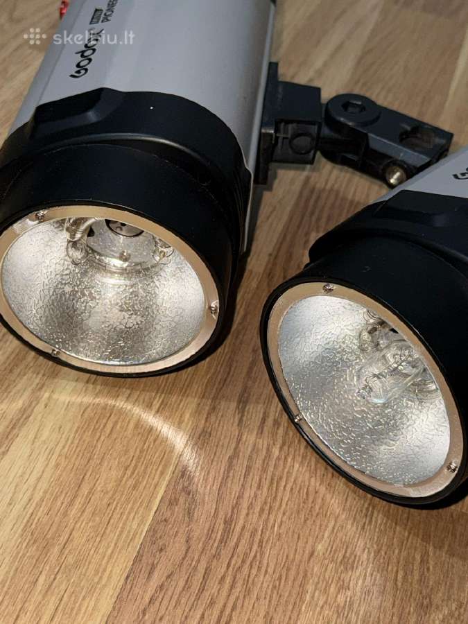 Godox Mini Pioneer 250di studijinės blykstės 2vnt. - nuotraukos Nr. 7