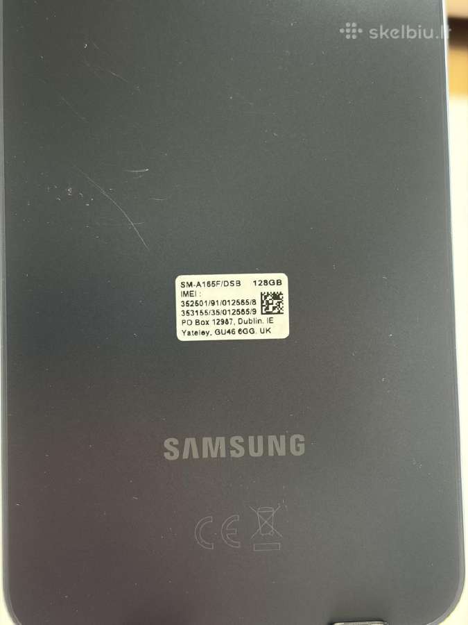 Samsung Galaxy A16 128gb Black - nuotraukos Nr. 3