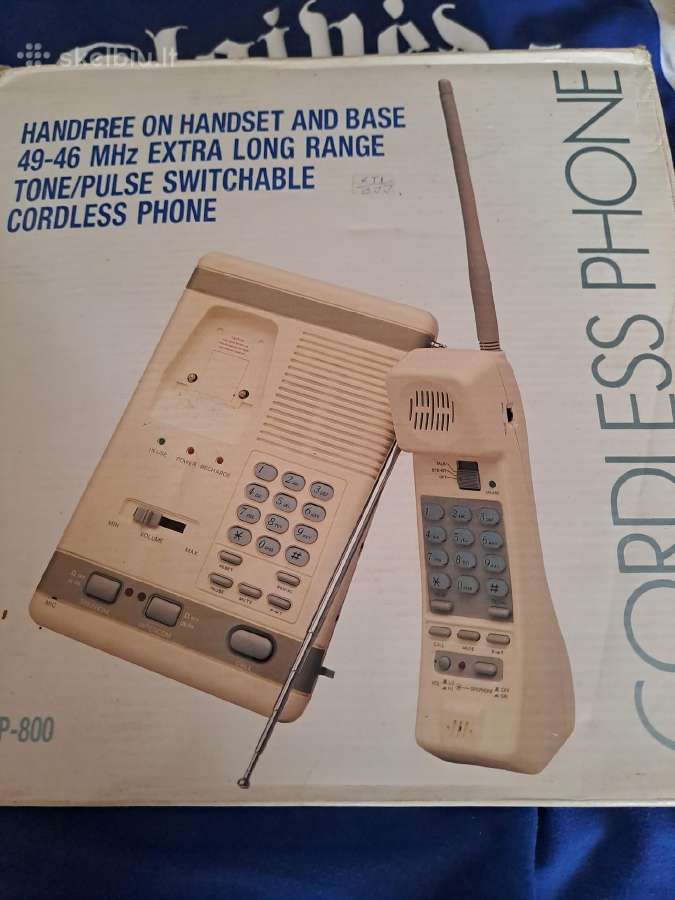 Bevielis telefonas pilnas komplektas - nuotraukos Nr. 8