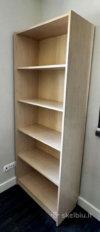 Aukšta medžio spalvos lentyna – 187 cm - nuotraukos Nr. 2