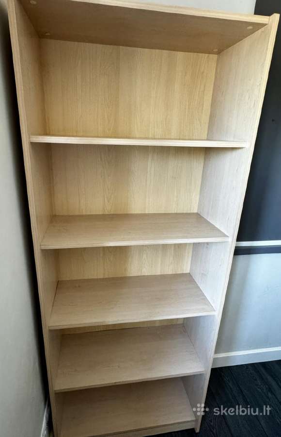 Aukšta medžio spalvos lentyna – 187 cm - nuotraukos Nr. 3