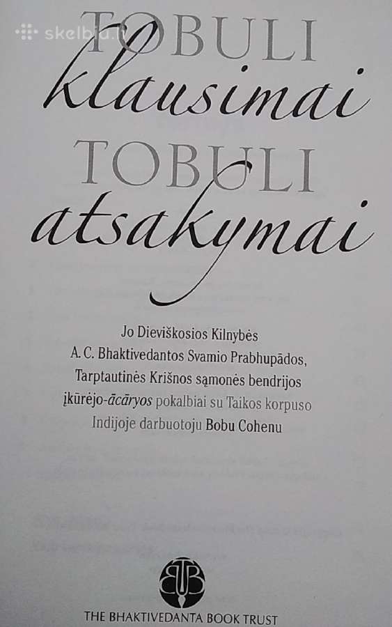 Tobuli klausimai tobuli atsakymai - nuotraukos Nr. 2