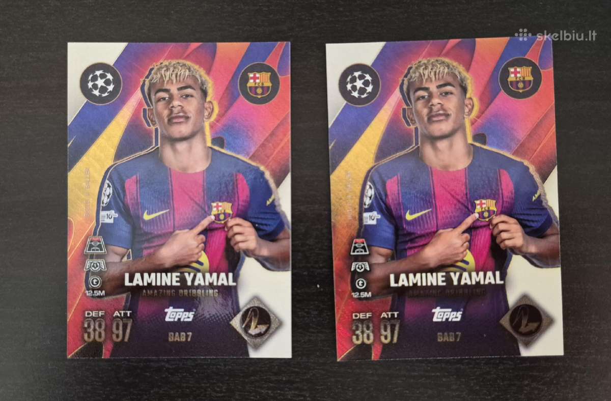 Match Attax kolekcinės futbolo kortos (256 vnt) - nuotraukos Nr. 5