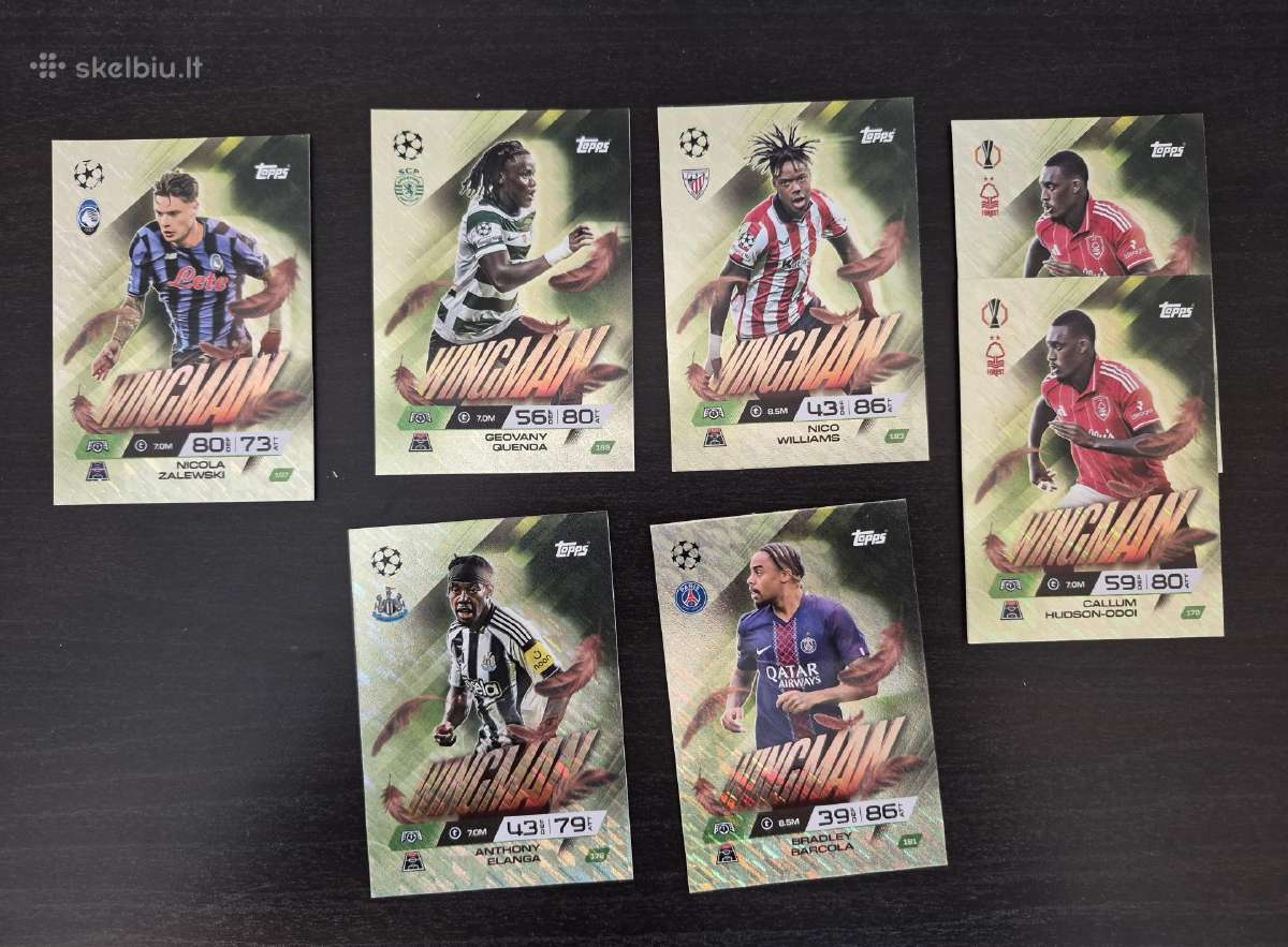 Match Attax kolekcinės futbolo kortos (256 vnt) - nuotraukos Nr. 11