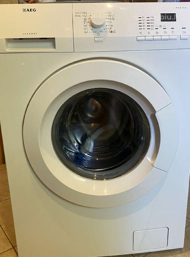 Aeg skalbimo masina 1200w - nuotraukos Nr. 6