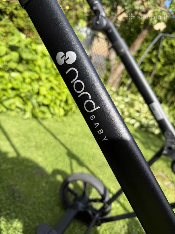 Kūdikio vežimėlio komplektas (Nordbaby + Cybex) - nuotraukos Nr. 3