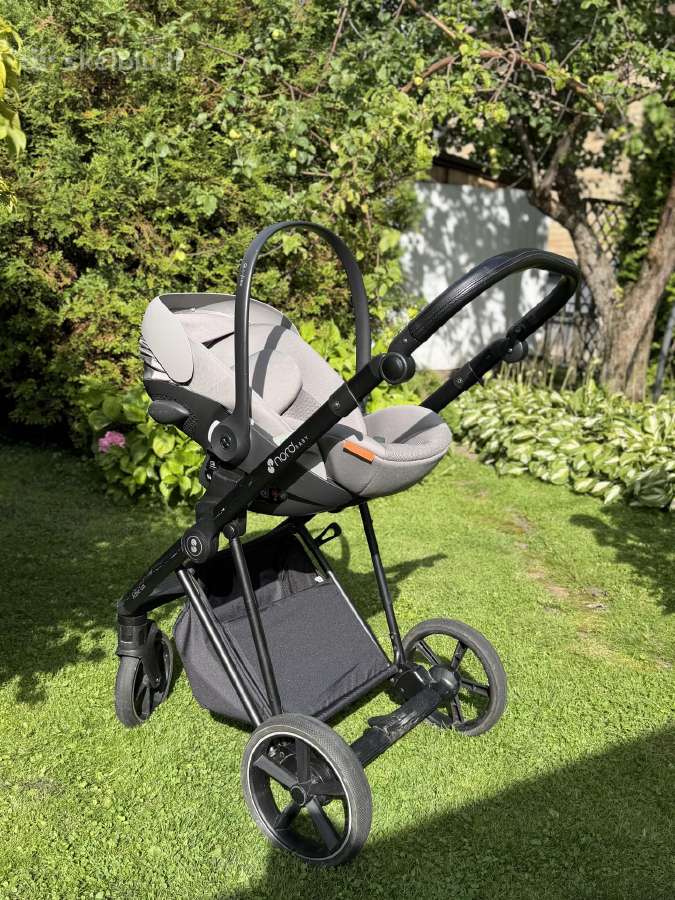 Kūdikio vežimėlio komplektas (Nordbaby + Cybex) - nuotraukos Nr. 8