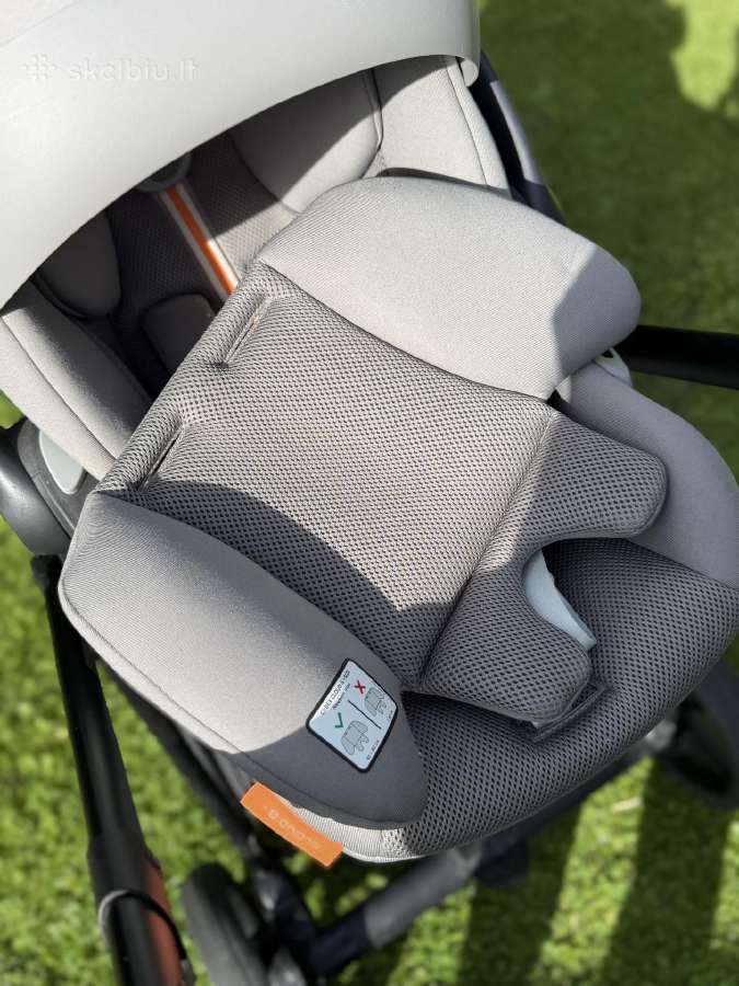 Kūdikio vežimėlio komplektas (Nordbaby + Cybex) - nuotraukos Nr. 11