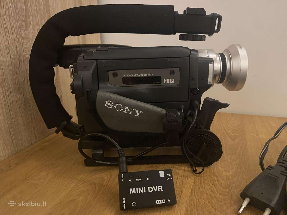 „sony“ Vhs kamera - nuotraukos Nr. 3