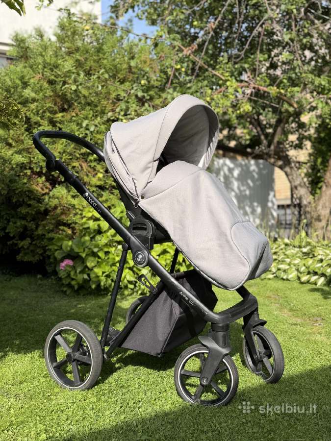 Kūdikio vežimėlio komplektas (Nordbaby + Cybex) - nuotraukos Nr. 22
