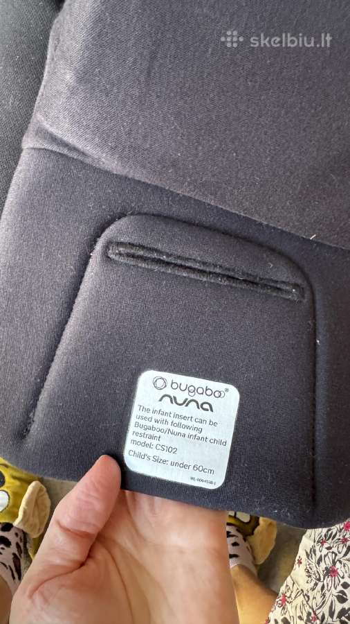 Bugaboo Air by Nuna autokėdutė su Isofix baze - nuotraukos Nr. 6