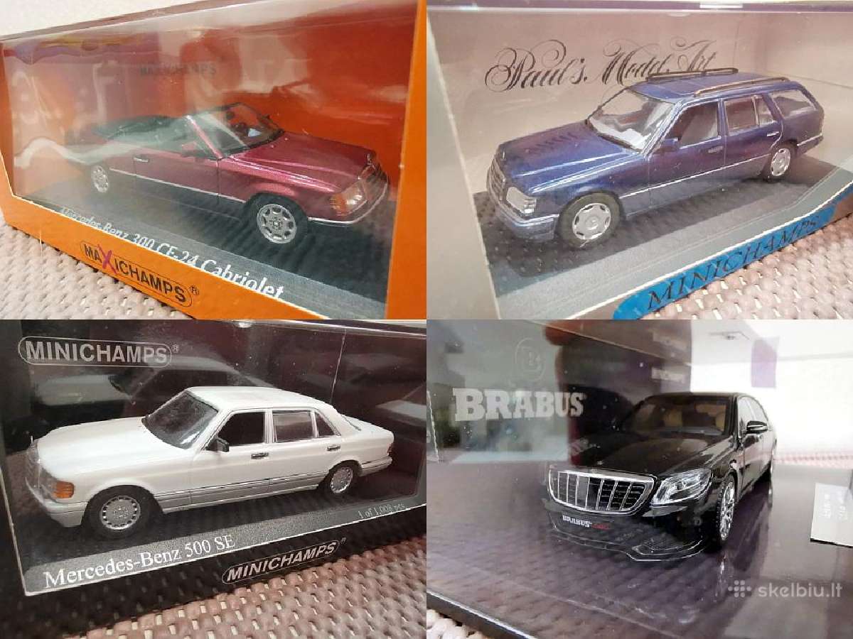 1:43 Mercedes Benz Modeliai - nuotraukos Nr. 2
