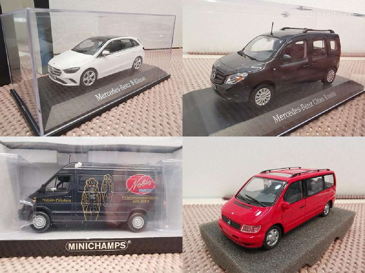1:43 Mercedes Benz Modeliai - nuotraukos Nr. 3