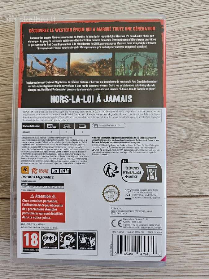 Red dead redemption nintendo switch - nuotraukos Nr. 3