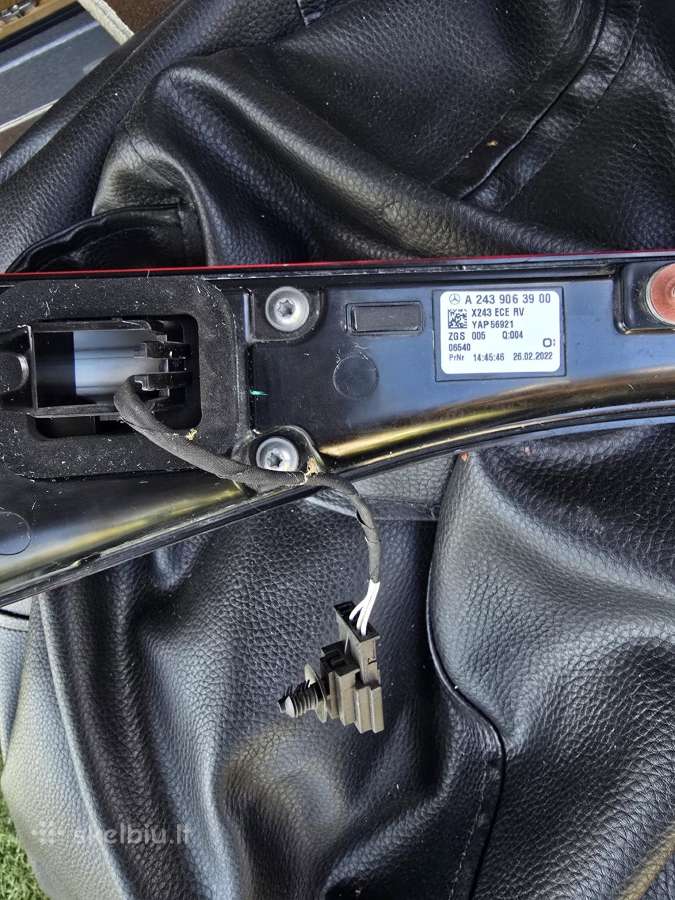 Mercedes-benz Eqb Galinis žibintas A2439063900 - nuotraukos Nr. 9