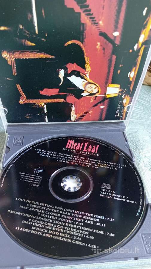Meat Loaf - Bat Out Of Hell II - Back Into Hell - nuotraukos Nr. 2