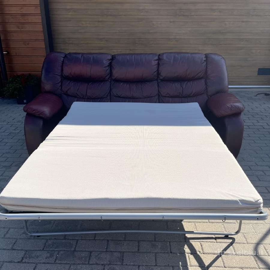 Trivietė sofa - lova - nuotraukos Nr. 2