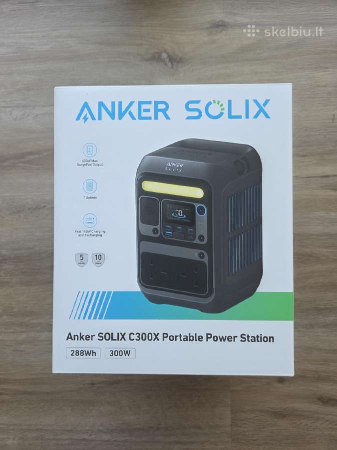 Ecoflow River 2 Max 512 River 3 Anker Solix C300x - nuotraukos Nr. 7
