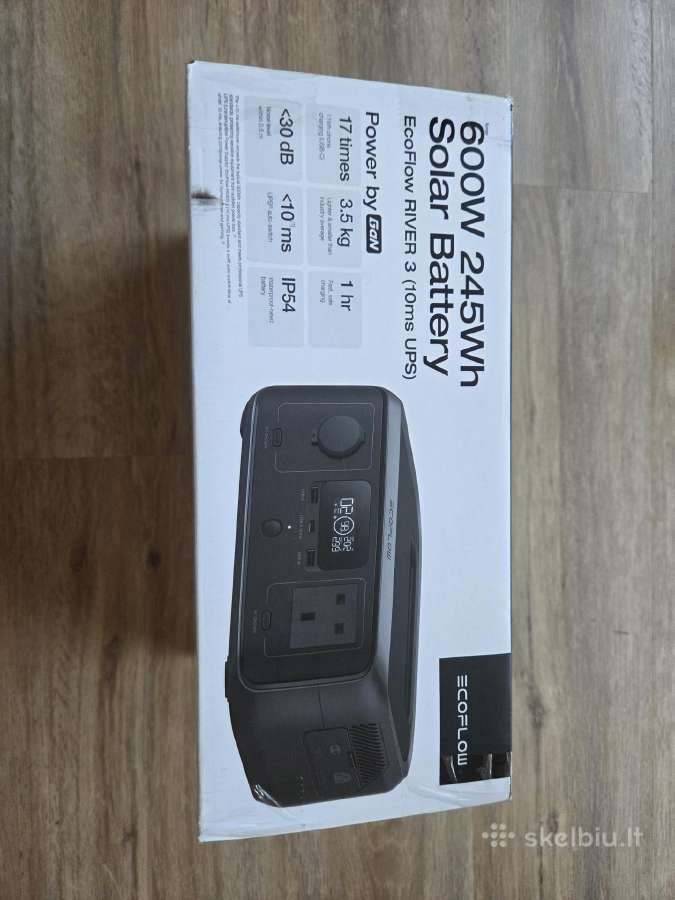 Ecoflow River 2 Max 512 River 3 Anker Solix C300x - nuotraukos Nr. 5