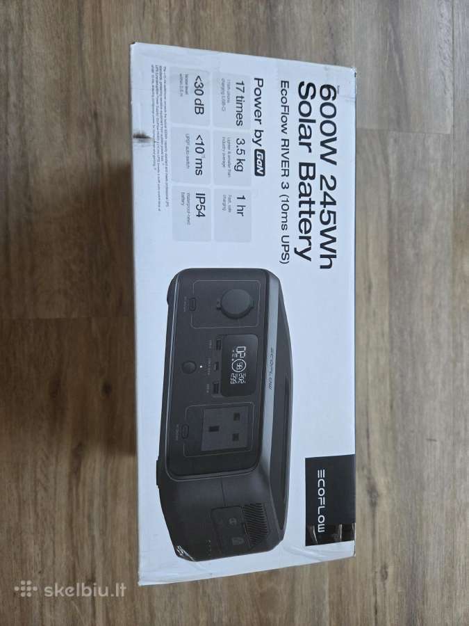 Ecoflow River 2 Max 512 River 3 Anker Solix C300x - nuotraukos Nr. 10