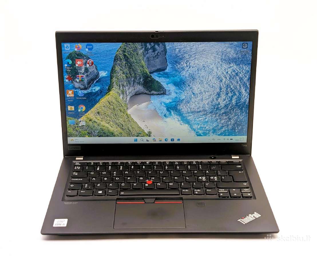 Lenovo T14s i5-10210u 16gb 256gb Darbui - nuotraukos Nr. 2