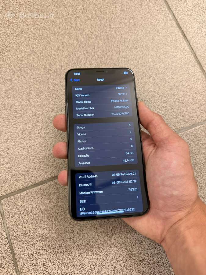 iPhone XS Max, 64gb - nuotraukos Nr. 2