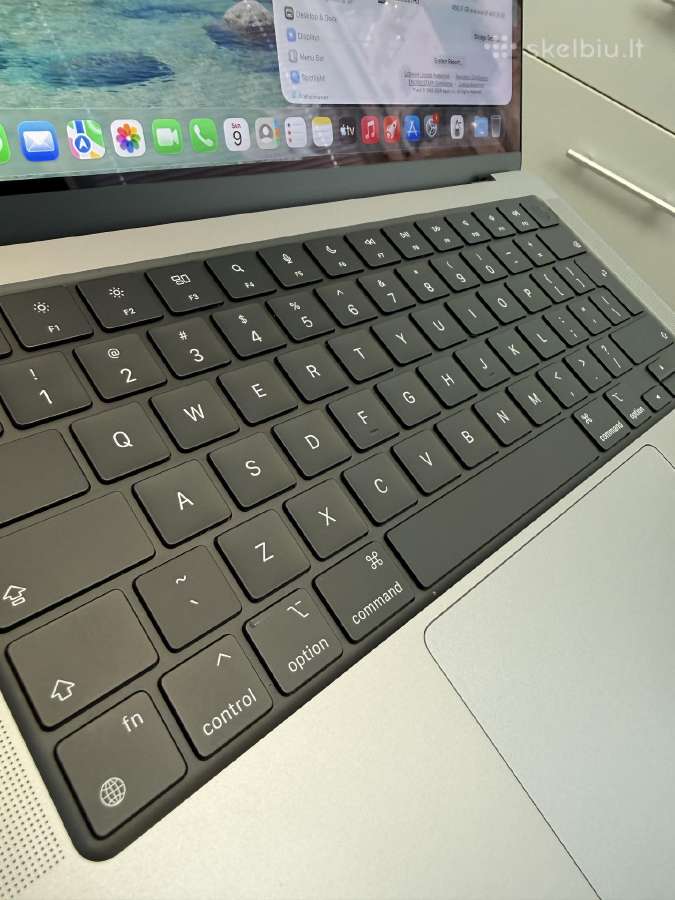 MacBook Pro 14" (2021) M1 Pro/16gb/512gb 97% bat - nuotraukos Nr. 2