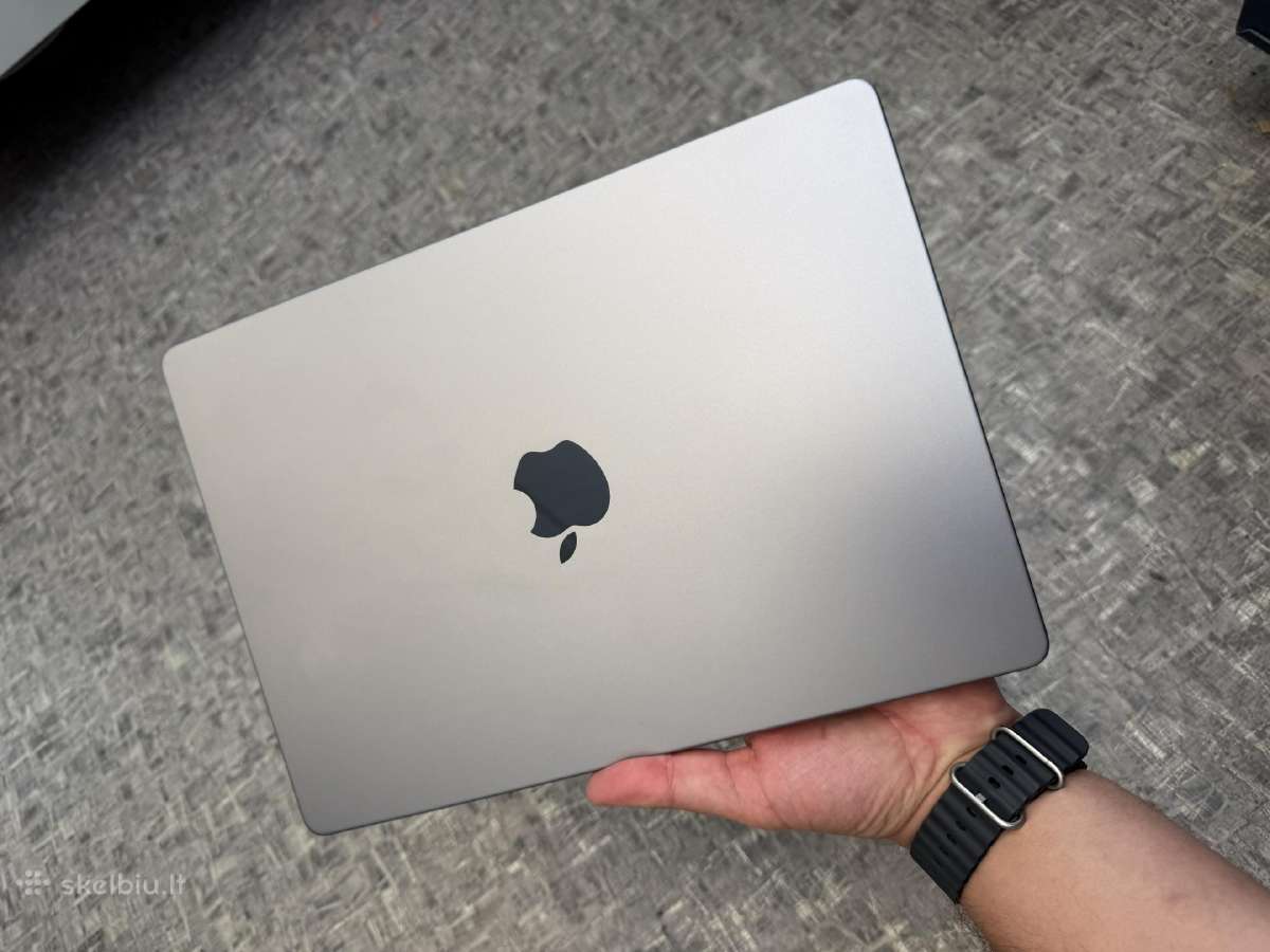 MacBook Pro 14" (2021) M1 Pro/16gb/512gb 97% bat - nuotraukos Nr. 4