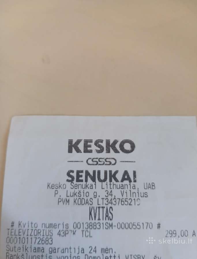 Tcl 43p7k televizorius - nuotraukos Nr. 3