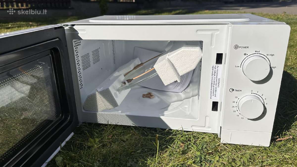 Nauja mikro bangų krosnelė Igenix 20l 800w - nuotraukos Nr. 7