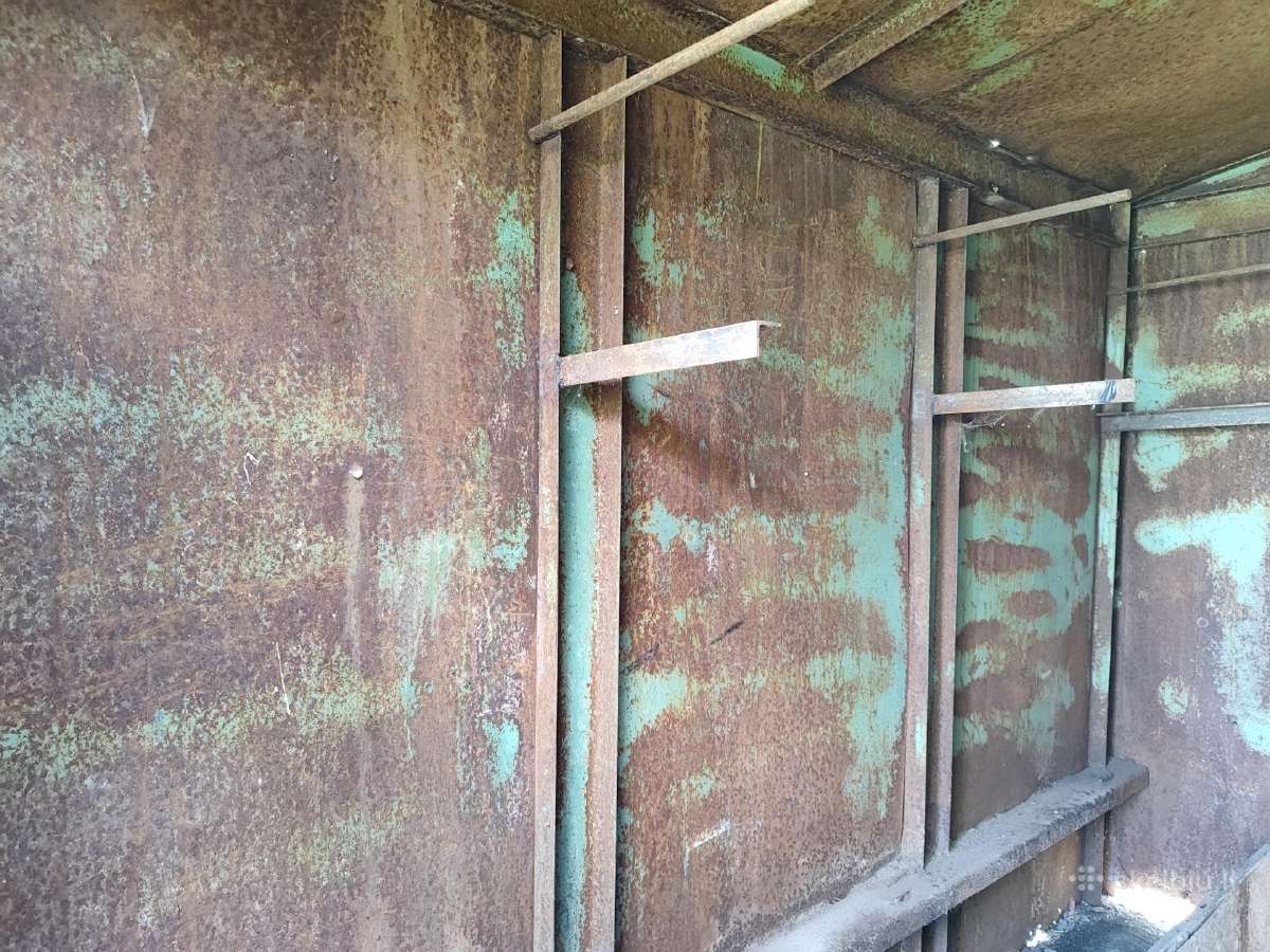 Metalinis statybų vagonėlis 2x3m - nuotraukos Nr. 9