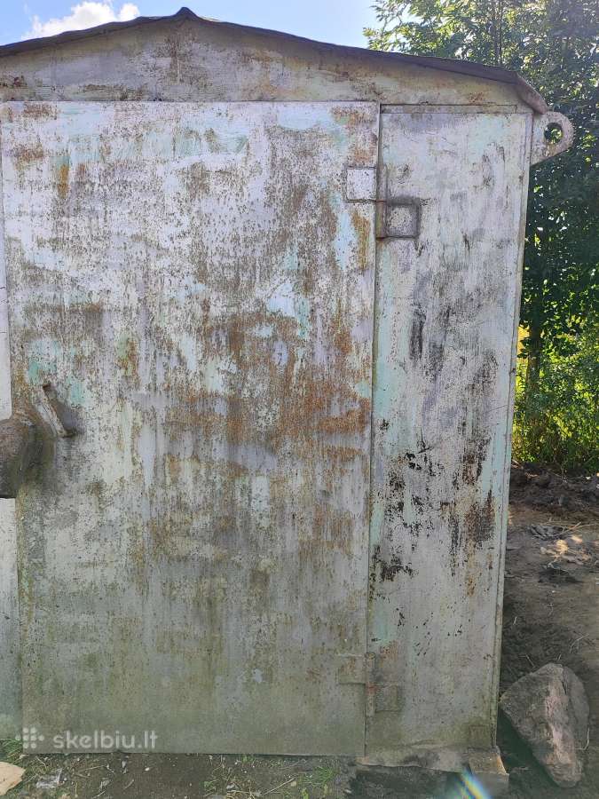 Metalinis statybų vagonėlis 2x3m - nuotraukos Nr. 17