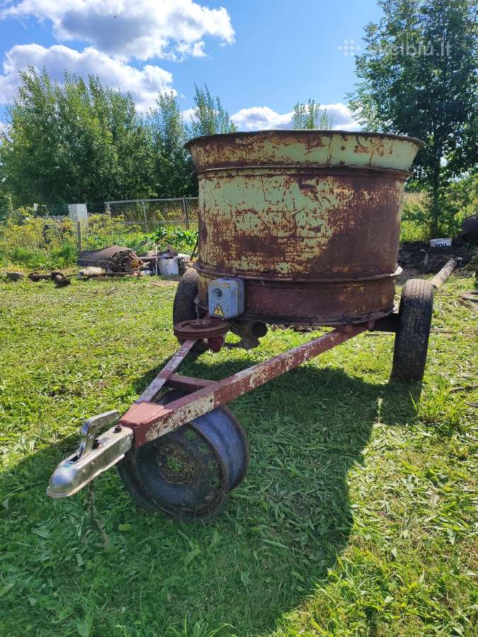 Vartikali kanapių betono maišyklė - nuotraukos Nr. 2