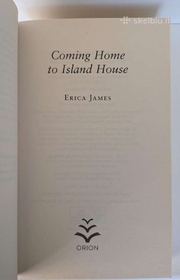 Coming home to Island House. Erica James - nuotraukos Nr. 4