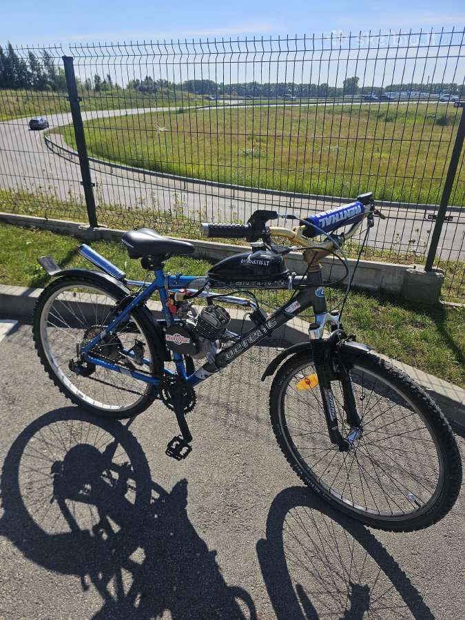 Parduodamas motorinis dviratis 80cc 2t - nuotraukos Nr. 2